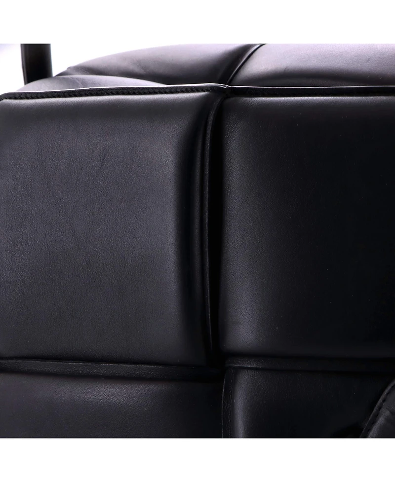 Pre-Owned Bottega Veneta Large Arco Bag Padded Maxi Intrecciato Leather