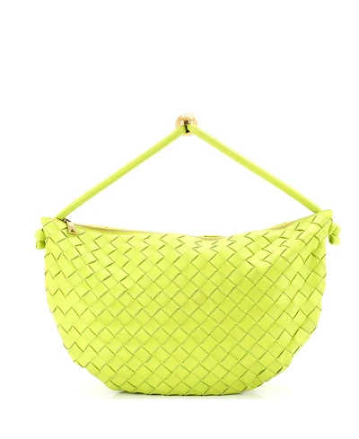 Pre-Owned Bottega Veneta Medium Turn Pouch Intrecciato Nappa