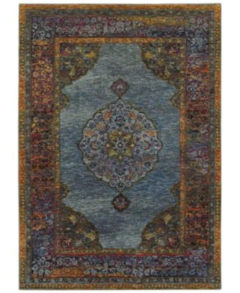 Oriental Weavers Andorra Ardebil Blue Area Rugs