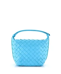 Pre-Owned Bottega Veneta Mini Wallace Shoulder Bag Intrecciato Nappa