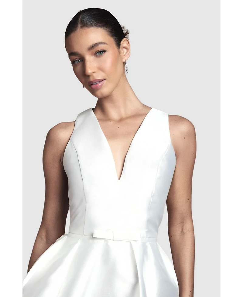 Coast Women's Midi Wedding Dress With Pockets