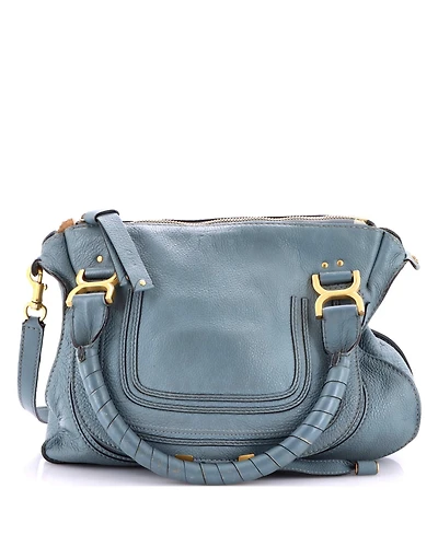 Pre-Owned Chloe Medium Marcie Satchel Leather