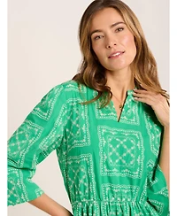 Brakeburn Women's Clarisa Embroidered Maxi Dress