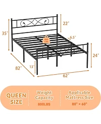 gaomon Twin Over Twin Bunk Bed with Stairs, Heavy Duty Steel Frame with Guardrails & Slats, Space Saving Bed for Kids