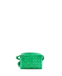 Pre-Owned Bottega Veneta Mini Loop Crossbody Bag Intrecciato Nappa