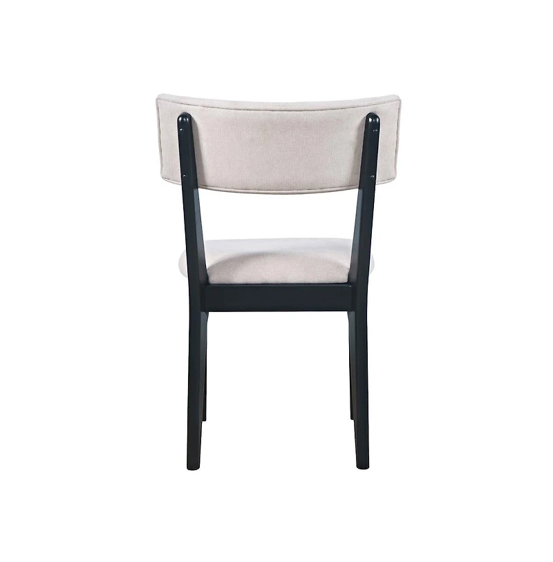 Jofran Beck Contemporary Upholstered Split Back Dining Chair (Set of 2