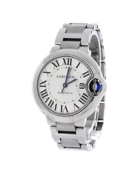 Pre-Owned Cartier Ballon Bleu de Cartier Automatic Watch in Stainless Steel 33mm