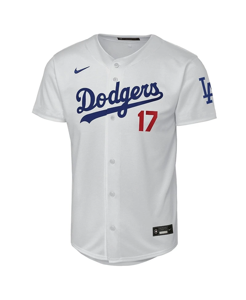 Nike Big Boys and Girls Shohei Ohtani White Los Angeles Dodgers Home Stadium Jersey