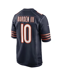 Nike Men's Luther Burden Iii Navy Chicago Bears Team Game Jersey