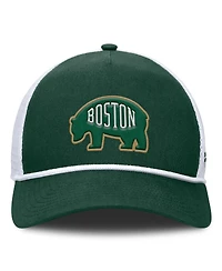Fanatics Men's Green/White Boston Bruins Bermuda A-Frame Adjustable Hat