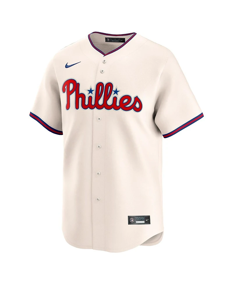 Nike Men's Bryce Harper Cream Philadelphia Phillies Alternate Limited Jersey