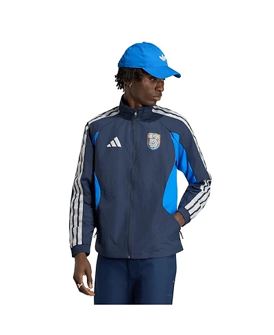 Adidas Men's Navy San Diego Fc 2026 Anthem Raglan Full-Zip Jacket