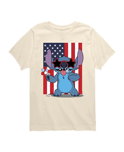 Lilo & Stitch Boys' Toddler 2T-5T Americool Short-Sleeve Graphic T-Shirt