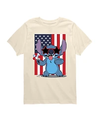 Lilo & Stitch Boys' Toddler 2T-5T Americool Short-Sleeve Graphic T-Shirt
