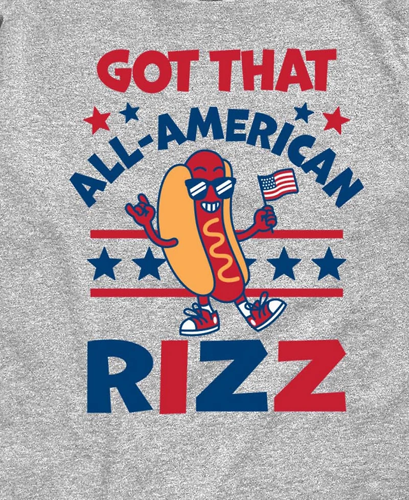 Instant Message Boys' 8-20 All American Rizz Hotdog Short-Sleeve Graphic T-Shirt