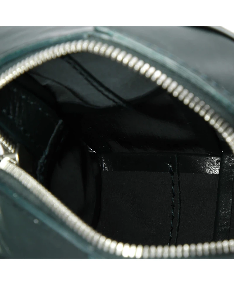 Pre-Owned Bottega Veneta Cassette Stretch Pouch Belt Bag Maxi Intrecciato Leather