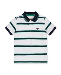 Hope & Henry Toddler Boys and Organic Short Sleeve Jersey Polo