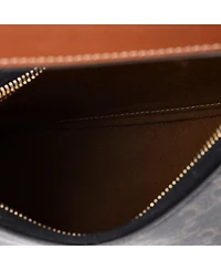 Pre-Owned Celine Ava Bag Triomphe Coated Canvas