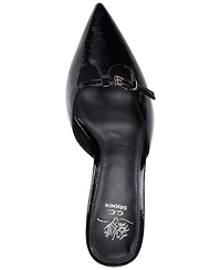 Gc Shoes Womens Simone Patent Kitten Heel Pumps