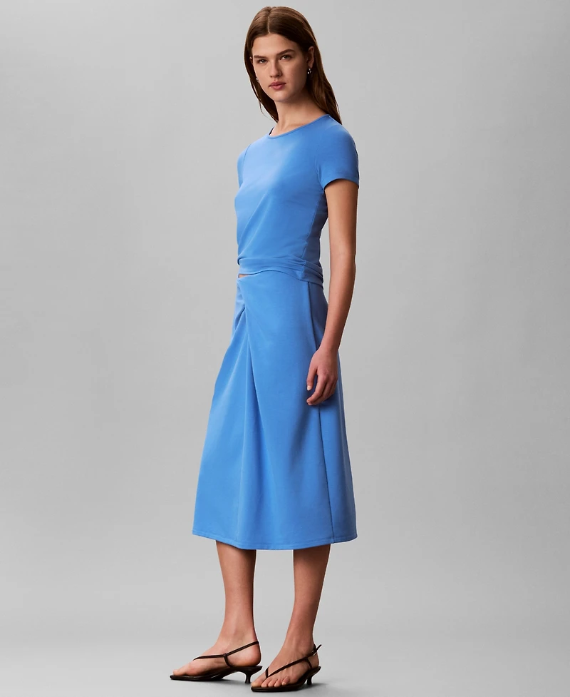 Calvin Klein Women's Slim-Fit Midi Skirt