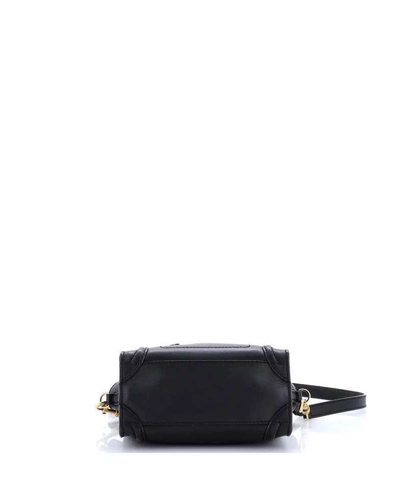 Pre-Owned Celine Nano Luggage Bag Smooth Leather