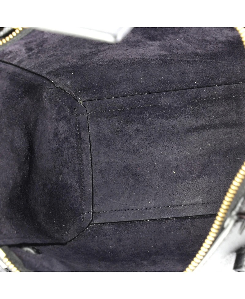 Pre-Owned Celine Nano Belt Bag Textured Leather