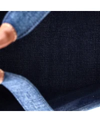 Pre-Owned Celine Large Cabas Thais Tote Denim with Applique