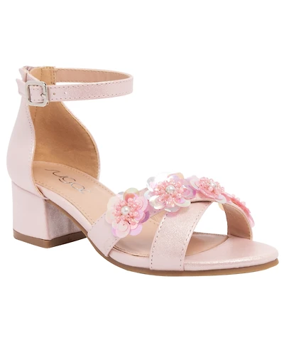 Sugar Girl's 1-13 Block Heel Sandals