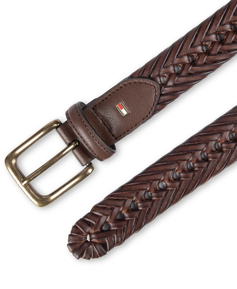 Tommy Hilfiger Boys' S-xl Classic Buckle Dress Belt