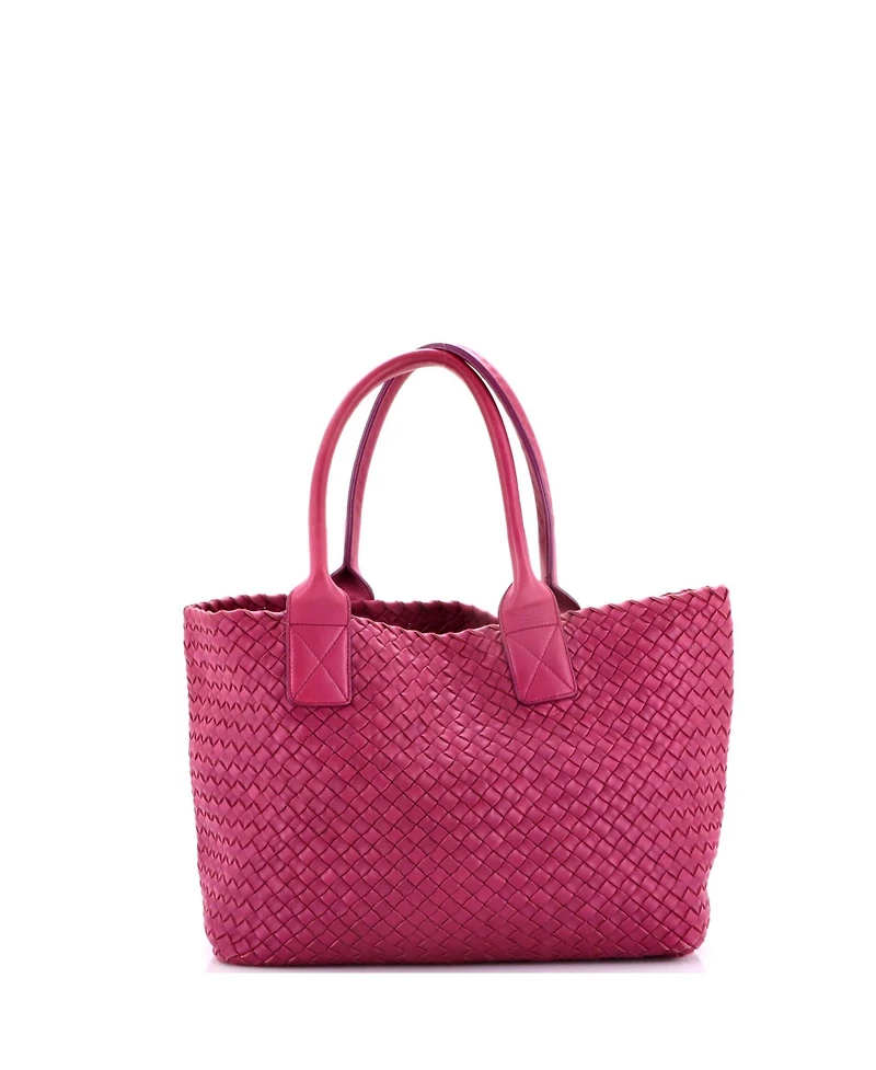 Pre-Owned Bottega Veneta Small Cabat Tote Intrecciato Nappa