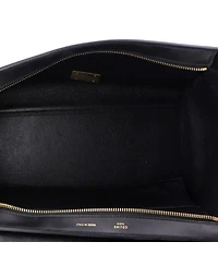 Pre-Owned Celine Small Tricolor Trapeze Bag Leather