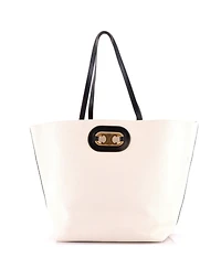 Pre-Owned Celine Cabas Maillon Triomphe Bag Canvas