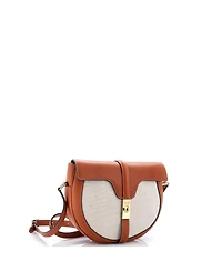 Pre-Owned Celine Medium Besace 16 Bag Canvas and Leather