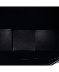 Pre-Owned Bottega Veneta Medium Cassette Messenger Bag Maxi Intrecciato Leather