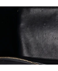 Pre-Owned Celine Mini Tricolor Luggage Bag Felt