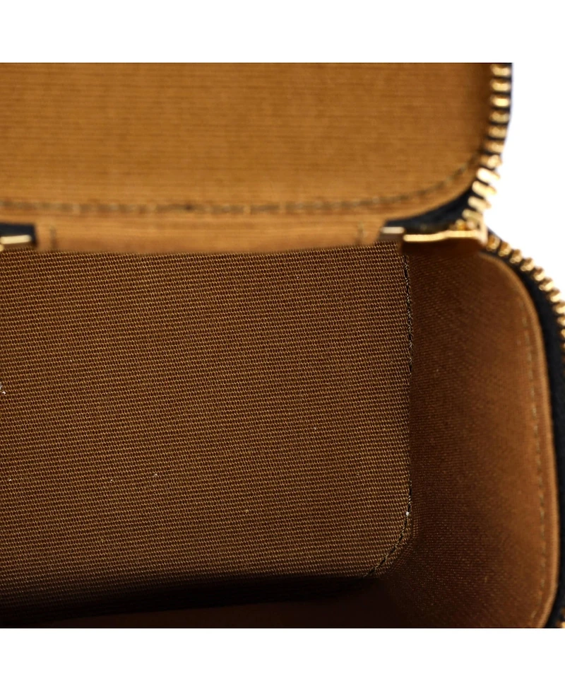 Pre-Owned Celine Mini Top Handle Square Vanity Case Triomphe Coated Canvas