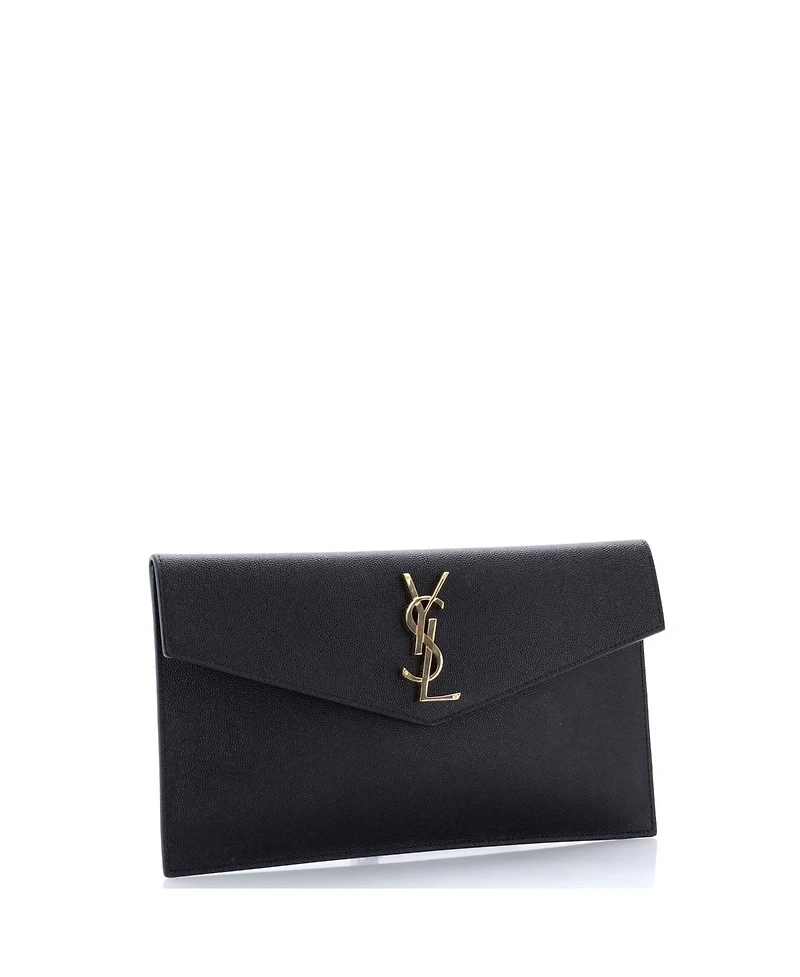 Pre-Owned Saint Laurent Uptown Pouch Leather