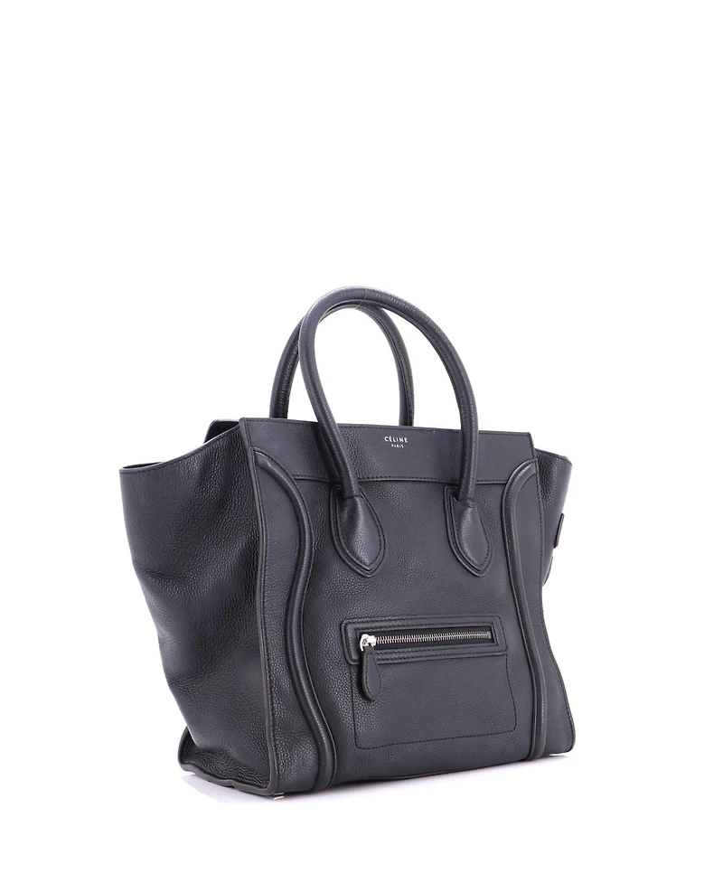 Pre-Owned Celine Mini Luggage Bag Grainy Leather