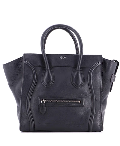 Pre-Owned Celine Mini Luggage Bag Grainy Leather