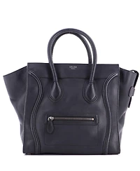 Pre-Owned Celine Mini Luggage Bag Grainy Leather