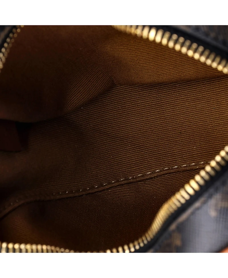 Pre-Owned Celine Medium Heart Bag Triomphe Coated Canvas