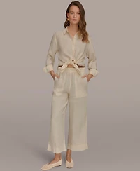 Donna Karan Weekend Women's High Rise Relaxed Pants