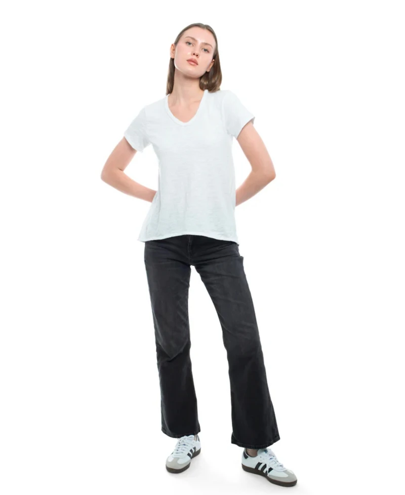 Wilt Clothing Women's Short Sleeve Shrunken Boyfriend Tee