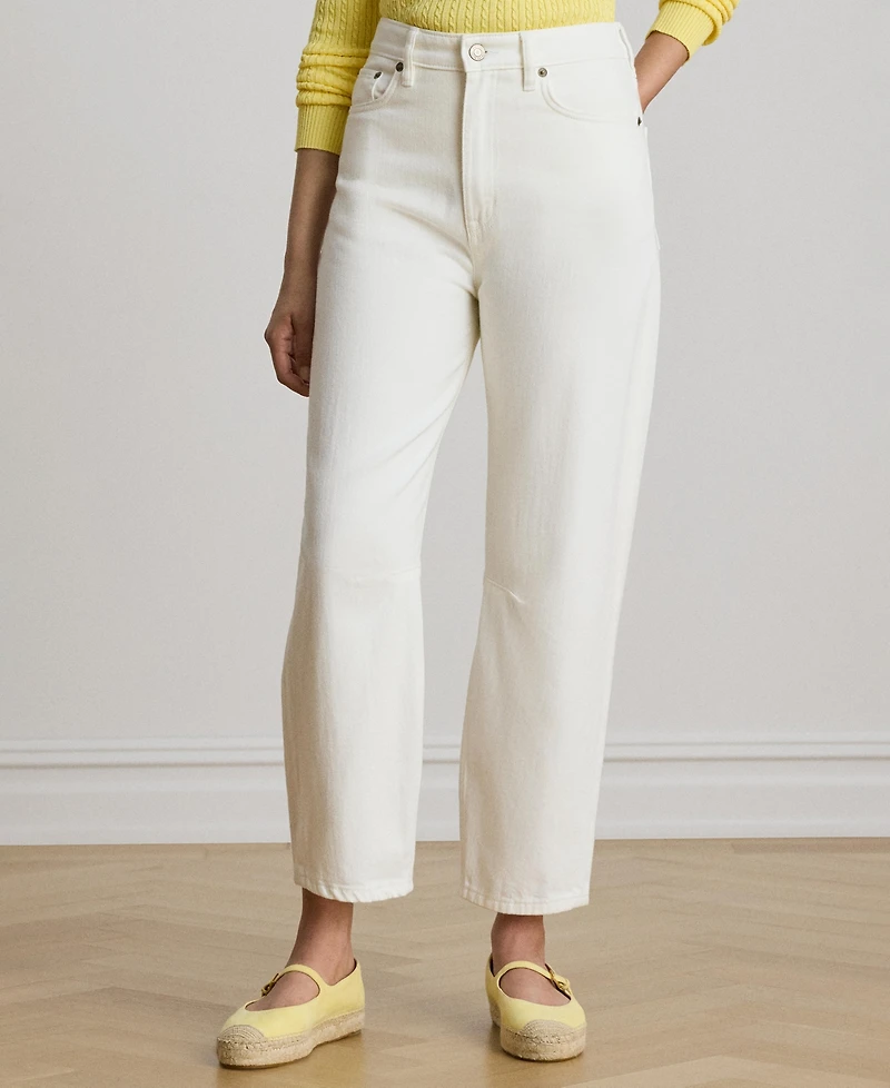 Lauren Ralph Women's High-Rise Ankle-Length Jeans