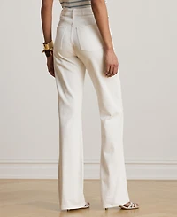 Lauren Ralph Women's High-Rise Wide-Leg Jeans