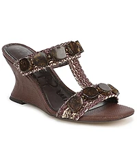 Sam Edelman Women's Dante Stone Slide Wedge Sandals
