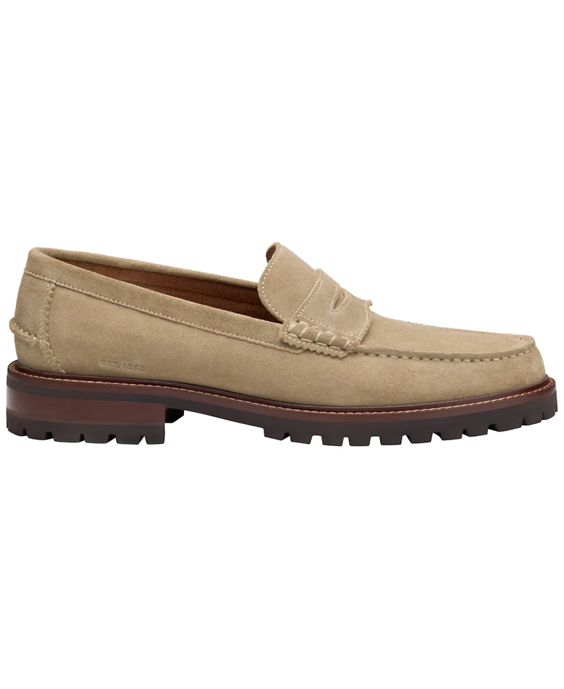 Johnston & Murphy Men's Collier Round Toe Penny Loafers
