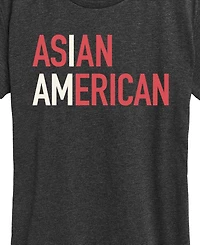 Hybrid Apparel Plus Instant Message Am Asian American Graphic T-Shirt