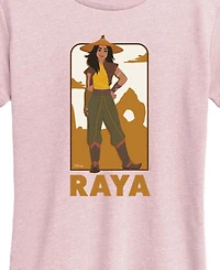 Hybrid Apparel Plus Disney Princess Raya Graphic T-Shirt