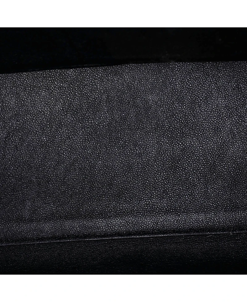 Pre-Owned Celine Medium Multicolor Trapeze Bag Leather and Felt